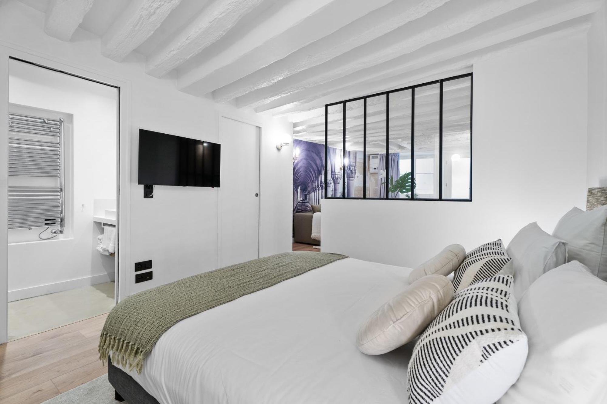 Appartement Cosy A 9 Min A Pied De La Cathedrale Notre Dame Paris Bagian luar foto