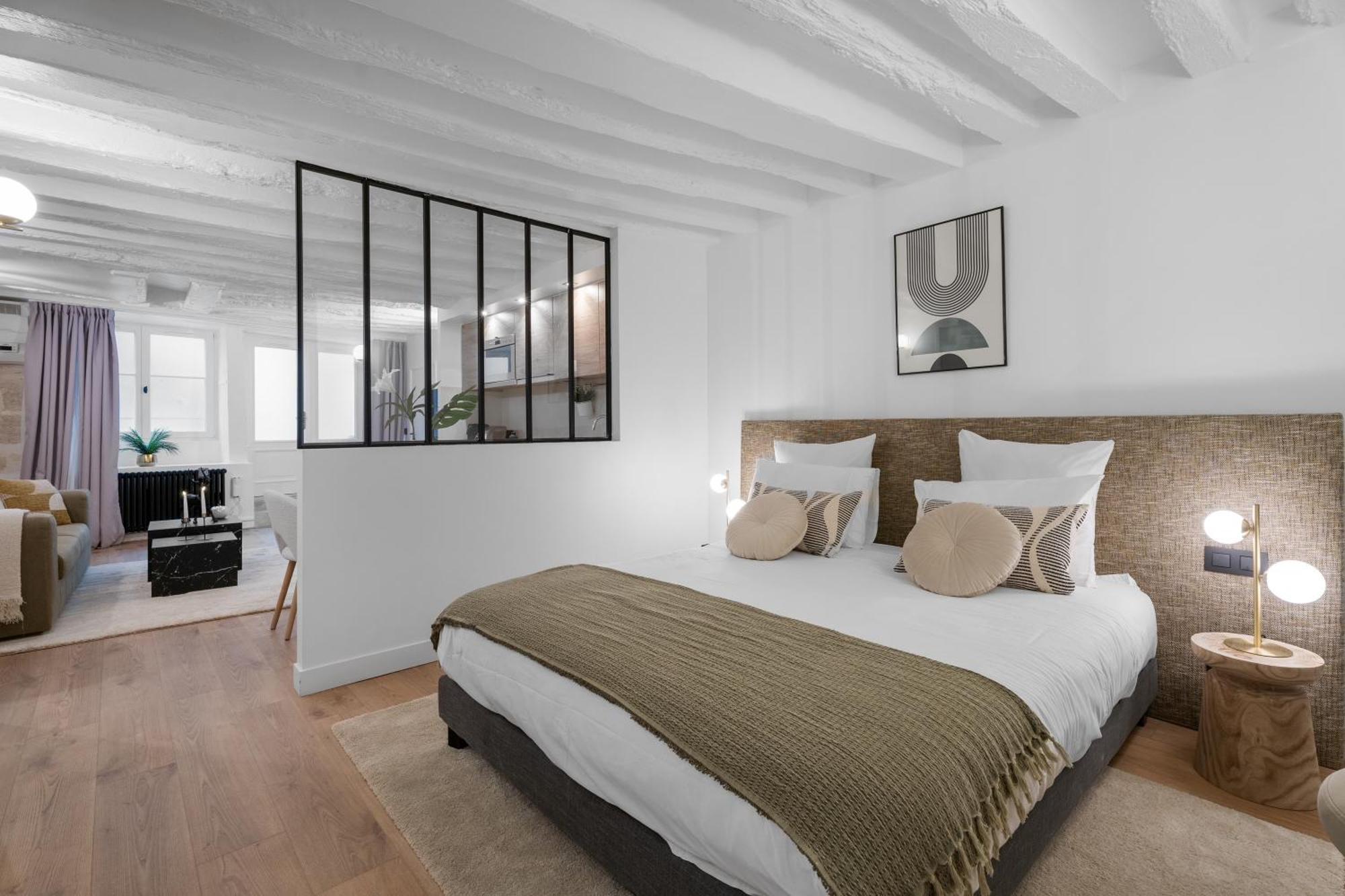 Appartement Cosy A 9 Min A Pied De La Cathedrale Notre Dame Paris Bagian luar foto